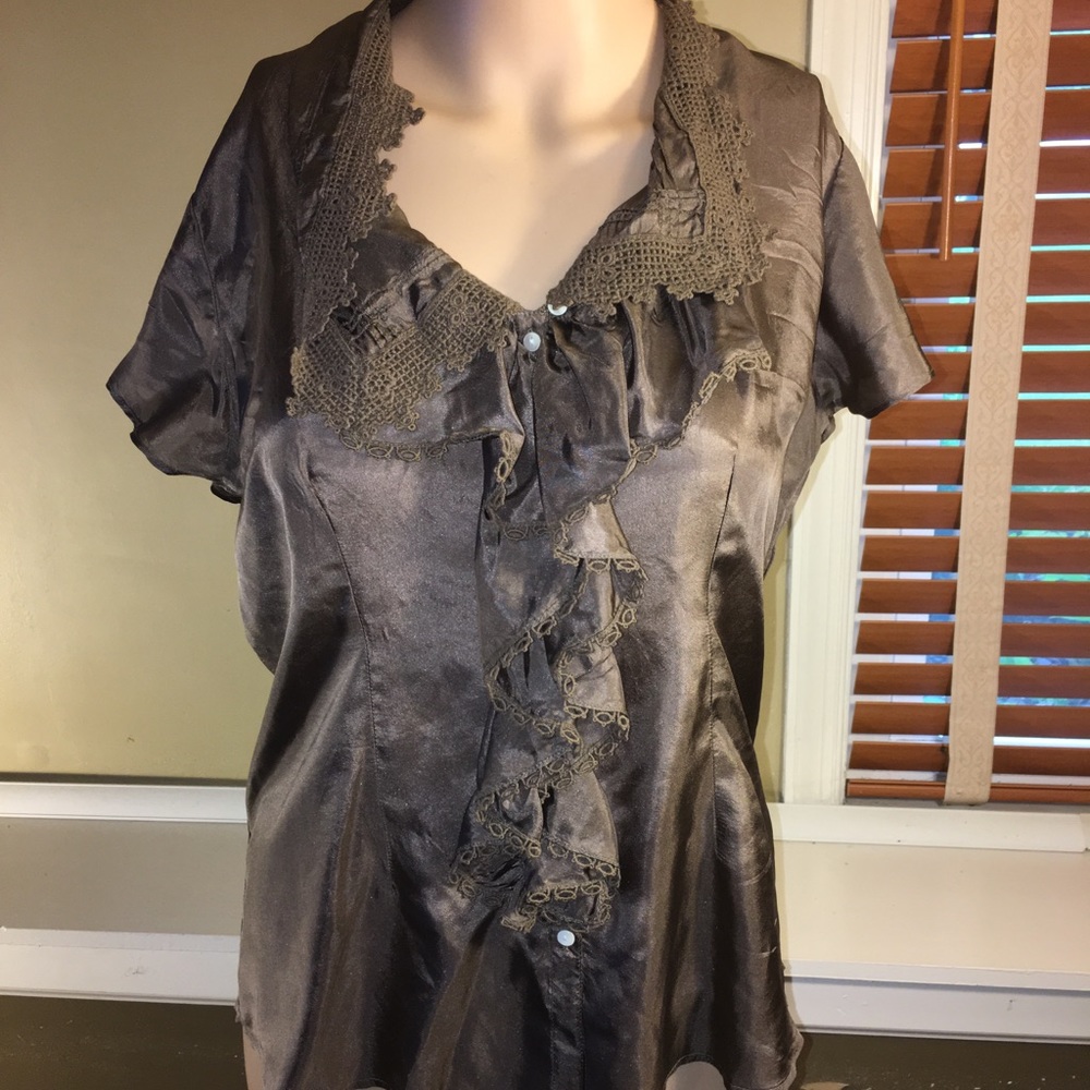 NWT Lucky Brand SILK Blouse